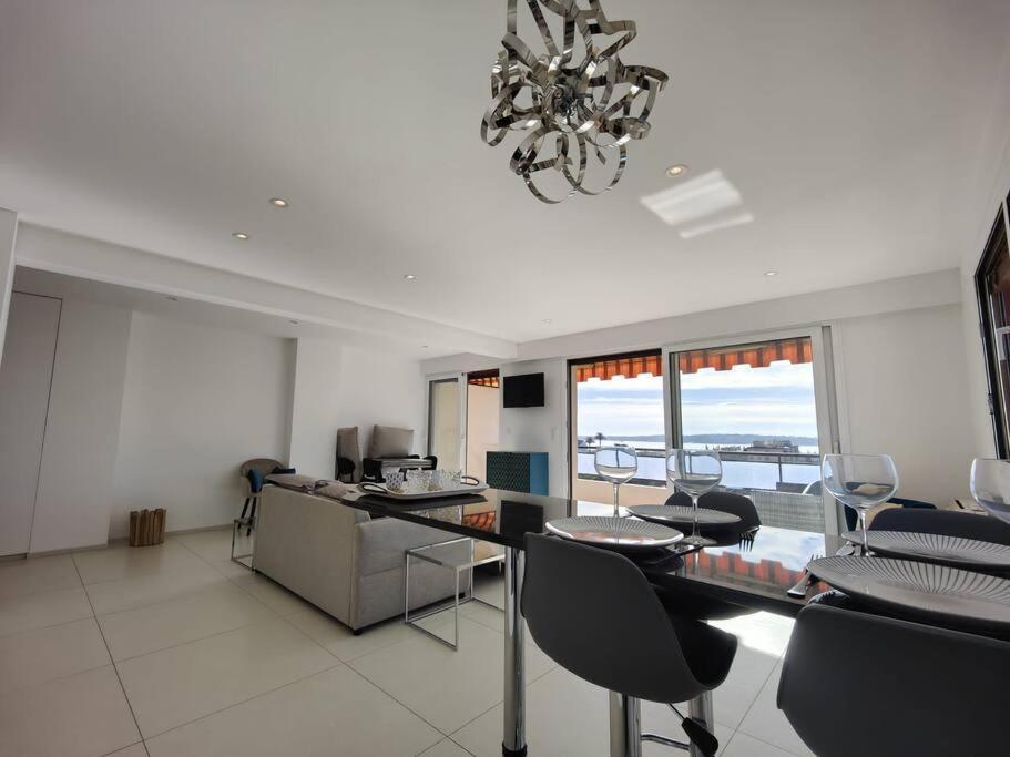 Cannes Vue Mer T2 61M²+ Parking 외부 사진