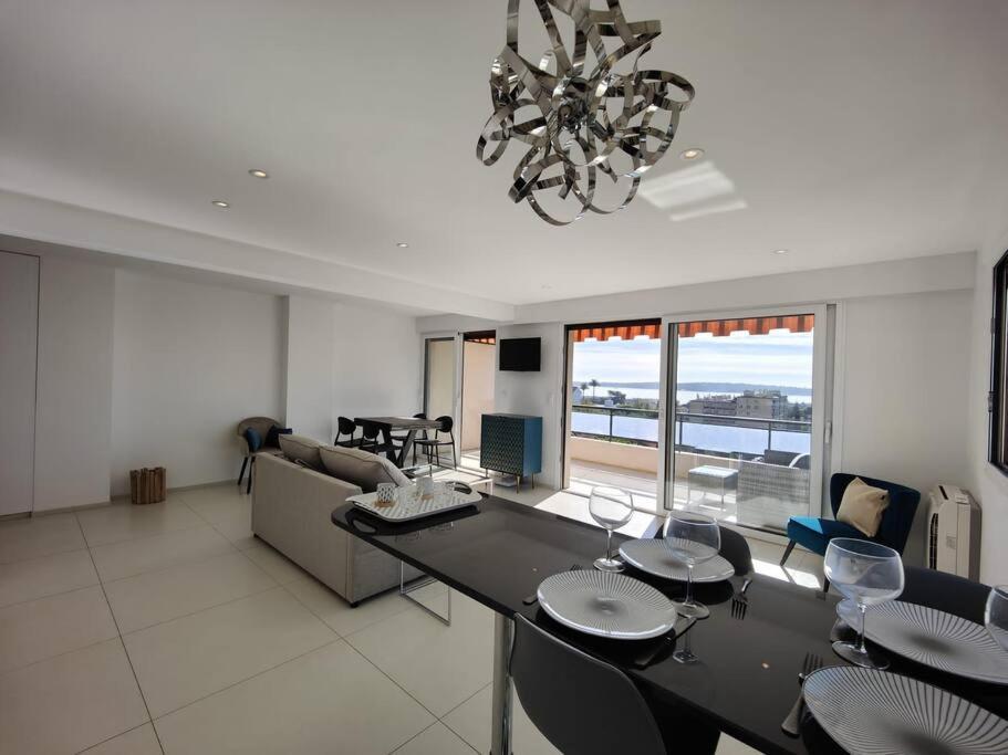 Cannes Vue Mer T2 61M²+ Parking 외부 사진